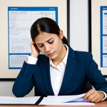 A professional Customs Agent, fully clothed in a modest business suit, meticulously reviewing complex customs declaration forms and legal documents at a well-organized desk in a modern, clean office. A computer screen displays data resembling the VNACCS/VCIS system in the background. The agent's expression is focused and diligent, emphasizing attention to detail and legal compliance. Appropriate attire, professional dress, safe for work, appropriate content, perfect anatomy, correct proportions, natural pose, well-formed hands, proper finger count, natural body proportions, high quality professional photography.